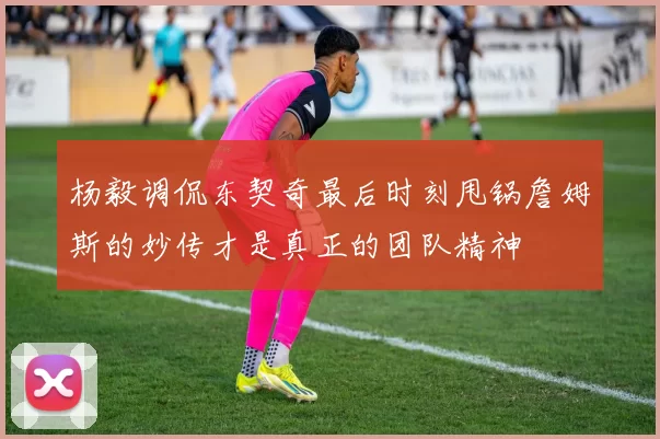 杨毅调侃东契奇最后时刻甩锅詹姆斯的妙传才是真正的团队精神